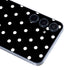 Black and White Polka Dots Galaxy A35 5G Skin